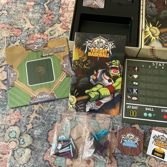 Fantasy Fantasy Baseball Board Game CSE Games Card Game 2016 Kickstarter - Picture 4 of 5